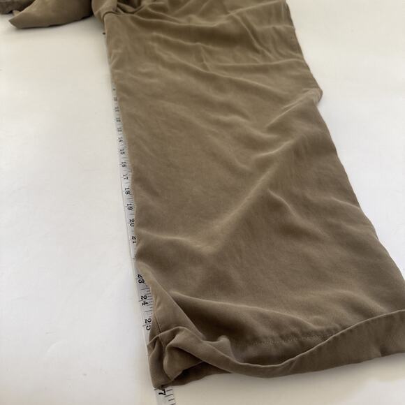 VTG Tommy Bahama Silk Pleated Pants Relaxed Slacks Beach Wedding Cuffed 35x29 - Picture 8 of 10